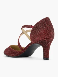 Hot Sparkly Strapped Kitten Heel Women Heels·Kitten Heels
