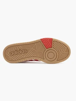 Online Red/ Hoops 3.0 Mid Trainers Trainers·High-Top Trainers|Trainers·Adidas Trainers