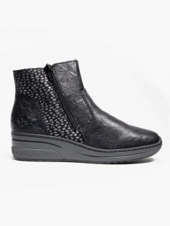 Discount Reiker Comfort Wedge Lace Up Boot Women Loafers & Low Shoes·Comfort|Boots·Comfort Boots