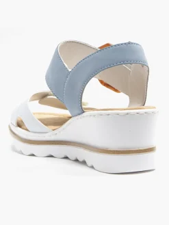Outlet and White Comfort Wedge Sandal Women Loafers & Low Shoes·Comfort|Sandals·Comfort Sandals