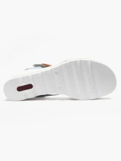 Outlet and White Comfort Wedge Sandal Women Loafers & Low Shoes·Comfort|Sandals·Comfort Sandals