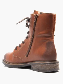 Clearance Brandy Coloured Lace Up Boots Women Boots·Ankle Boots