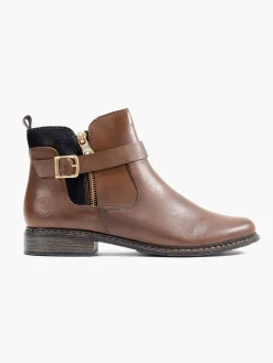 Sale Ankle Boot with Outer Zip Women Boots·Leather Boots|Boots·Ankle Boots