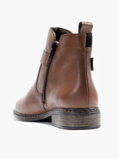 Sale Ankle Boot with Outer Zip Women Boots·Leather Boots|Boots·Ankle Boots