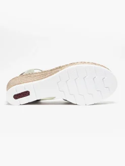 Clearance Beaded Trim Wedge Sandal Women Sandals·Comfort Sandals|Loafers & Low Shoes·Comfort