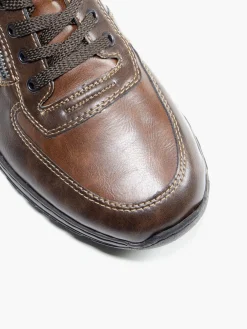 Outlet Hudson Toffee/Wood Lace up Trainer Shoes·Lace-Ups|Shoes·Brogues