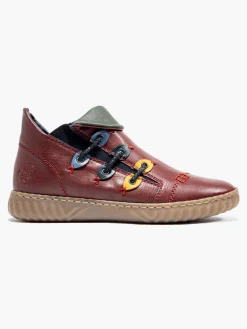 Clearance Side Eyelet Hi Cut - F Fit Shoe Women Trainers·High Top Trainers