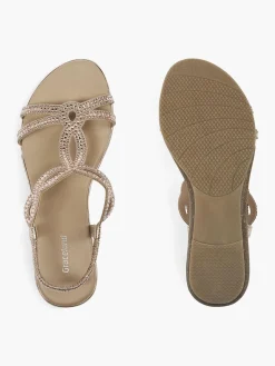 New Diamante Sandals Women Sandals·Flat Sandals