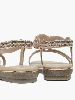 New Diamante Sandals Women Sandals·Flat Sandals