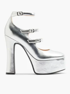 Clearance Extra Platform Heel with Ankle Straps Women Heels·High Heels|Heels·Platform Heels