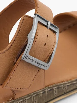 Clearance Tan Leather Buckle Sandals Women Sandals·Leather Sandals|Loafers & Low Shoes·Comfort