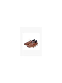 New Tan Leather Casual Slip-on Shoe Shoes·Slip-On Shoes