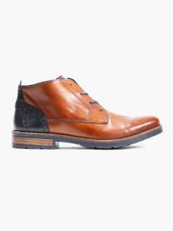 Clearance Tan Leather Lace Up Boots Boots·Winter Boots|Boots·Lace-Up Boots