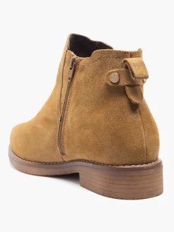 Outlet Tan Suede Ankle Boot Women Boots·Leather Boots|Boots·Ankle Boots