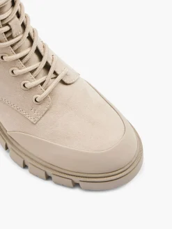 Clearance Chunky Biker Boot with Borg Trim Women Boots·Ankle Boots