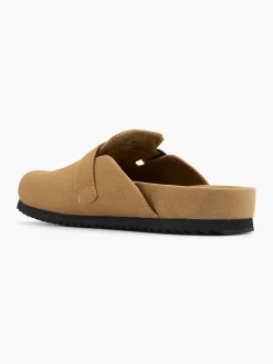New Closed Toe Mule with Buckle Detail Women Sandals·Mules