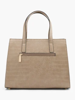 Clearance Croc Print Handbag With Gold Charm Women Bags·Handbags
