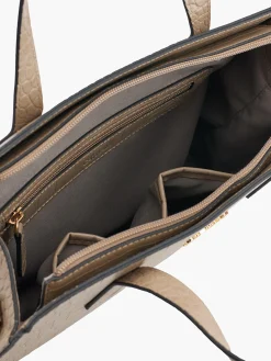 Clearance Croc Print Handbag With Gold Charm Women Bags·Handbags