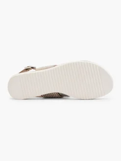 Best Diamante Sandal with Contrasting Platform Women Sandals·Flat Sandals
