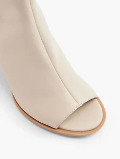 Best Peep-Toe Heeled Boot Women Heels·High Heels|Boots·Ankle Boots