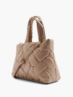 Outlet Quilted Handbag with Removable Shoulder Strap Women Bags·Handbags