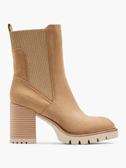 Sale Tall Heeled Ankle Boot with Contrasting Sole Women Boots·Heeled Boots|Boots·Chelsea Boots
