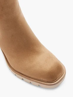 Sale Tall Heeled Ankle Boot with Contrasting Sole Women Boots·Heeled Boots|Boots·Chelsea Boots