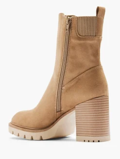 Sale Tall Heeled Ankle Boot with Contrasting Sole Women Boots·Heeled Boots|Boots·Chelsea Boots