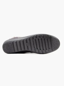 Discount Wide Fit Wedge Comfort Boot with Buckle Detail Women Loafers & Low Shoes·Comfort|Boots·Comfort Boots