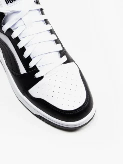 Discount Teen Boys White/Black Rebound V6 Mid Trainers BOY All Boys·Teens|Boys Shoes·Trainers