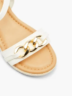 Best Teen Girl Chain Detail Wedge Sandal All Girls·Teens