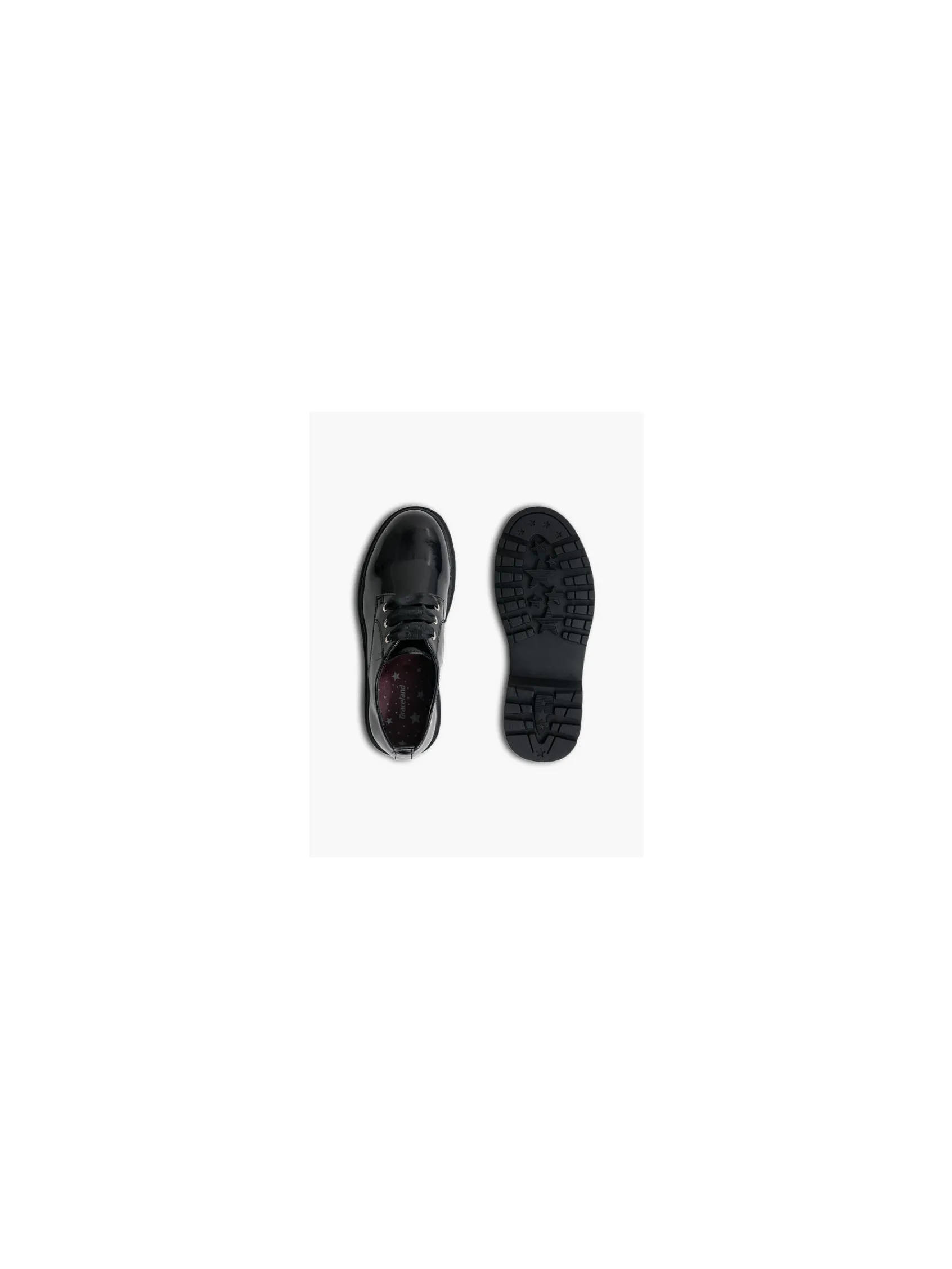 Teen Girl Chunky Patent Lace-up School Shoes Girls School Shoes·Girls Teen School Shoes|All Girls·Teens