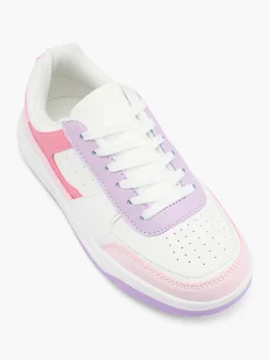 Hot Teen Girl Colour Block Court Trainer All Girls·Teens|Girls Shoes·Trainers