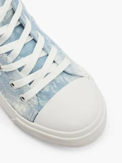 Best Teen Girl Distressed Denim Hi Top All Girls·Teens|Girls Shoes·Trainers