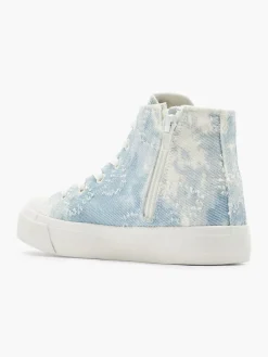 Best Teen Girl Distressed Denim Hi Top All Girls·Teens|Girls Shoes·Trainers
