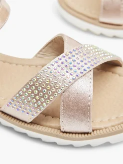 Outlet Teen Girl Gem Detail Sandals Kids All Girls·Kids|Girls Shoes·Sandals