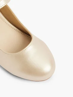 Clearance Teen Girl Heeled Party Shoe With Diamante Buckle BOY All Girls·Teens|Girls Shoes·Party Shoes