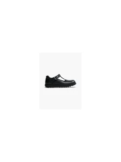 Outlet Teen Girl Leather Chunky T-Bar School Shoes - Dual Fit Girls School Shoes·Girls Teen School Shoes|All Girls·Teens