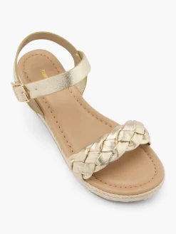 Best Teen Girl Plait Front Wedge Sandal BOY All Girls·Teens|Girls Shoes·Sandals