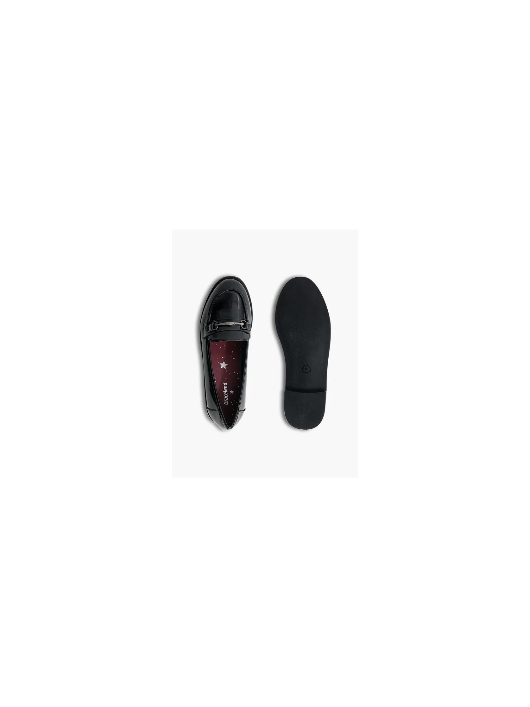 Outlet Teen Girl Snaffle Trim School Loafers Girls School Shoes·Girls Teen School Shoes|All Girls·Teens