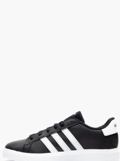 Outlet Teen Grand Court 2.0 K Lace-up Black/White Trainer BOY Boys School Shoes·Boys Teen School Shoes|Girls School Shoes·Girls Adidas School Shoes