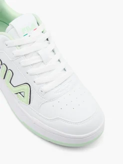 Best Teens /Green Court Lace Up Trainers All Girls·Teens|Girls Shoes·Trainers