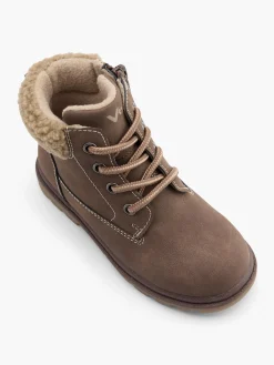 Outlet Toddler Boy Fur Collar Ankle Boot All Girls·Toddlers|Girls Shoes·Warm Lined Boots