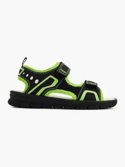 Clearance Toddler Boy Black/Neon Caged Sandal Girls Shoes·Sandals|All Girls·Toddlers