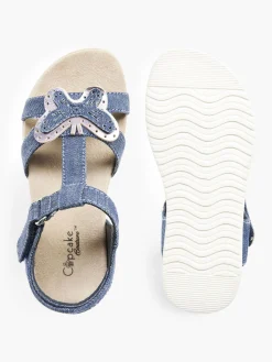 Toddler Girl Butterfly Denim Sandals All Girls·Toddlers|Girls Shoes·Sandals