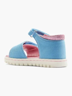 Discount Toddler Girl Denim Sandal with Glitter All Girls·Toddlers|Girls Shoes·Sandals