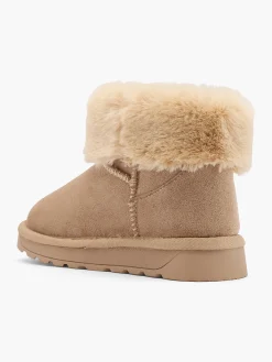 Discount Toddler Girl Faux Fur Collar Slip On Boot All Girls·Toddlers|Girls Shoes·Warm Lined Boots