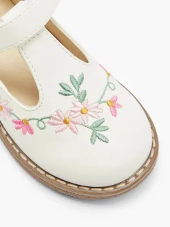 Outlet Toddler Girl Floral Embroidered T-Bar Shoe Kids All Girls·Kids|All Girls·Toddlers