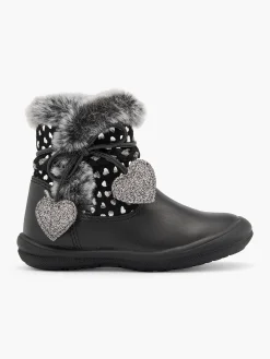 Outlet Toddler Girl Fur Lined Heart Detail Boot All Girls·Toddlers|Girls Shoes·Boots