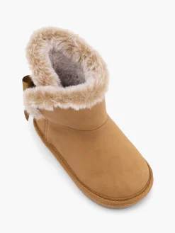 Discount Toddler Girl Fur Lined Slip On Boot All Girls·Toddlers|Girls Shoes·Warm Lined Boots